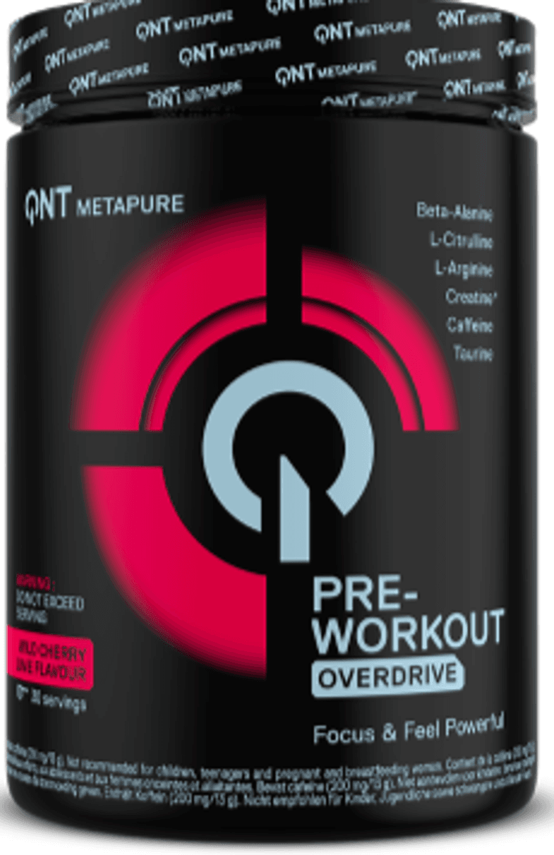 QNT Pre-Workout Overdrive 390g